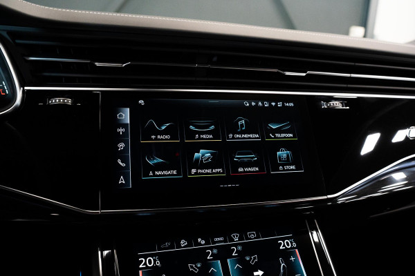 Audi Q8 60 TFSI e quattro Pro Line S Competition *Bang & Olufsen / AWD-Besturing / Stoelventilatie + Massage / Panorama / Soft-Close / HUD / Memory*