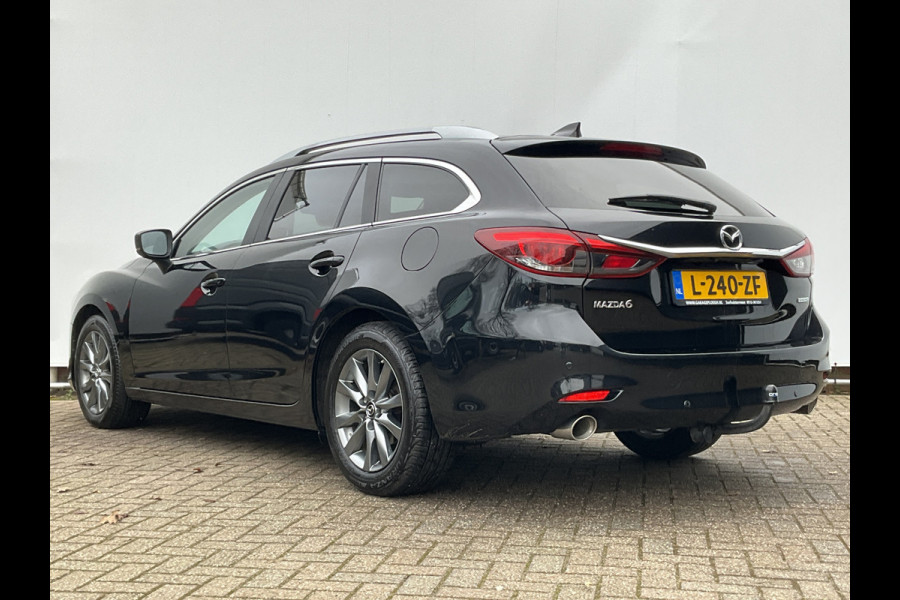 Mazda 6 Sportbreak 2.0 SkyActiv-G 165 Trekhaak Stoel/Stuurverw HUD Adap.Cruise 360Cam Dealer-OH!