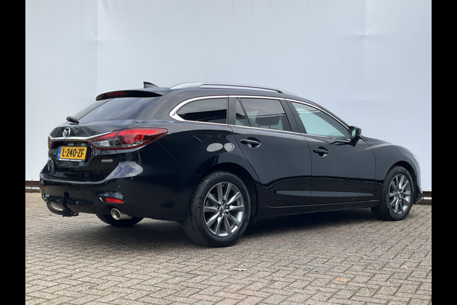 Mazda 6 Sportbreak 2.0 SkyActiv-G 165 Trekhaak Stoel/Stuurverw HUD Adap.Cruise 360Cam Dealer-OH!
