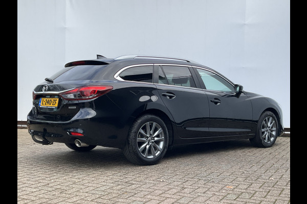 Mazda 6 Sportbreak 2.0 SkyActiv-G 165 Trekhaak Stoel/Stuurverw HUD Adap.Cruise 360Cam Dealer-OH!