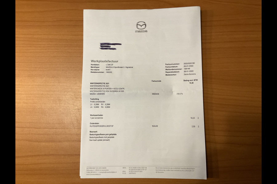 Mazda 6 Sportbreak 2.0 SkyActiv-G 165 Trekhaak Stoel/Stuurverw HUD Adap.Cruise 360Cam Dealer-OH!