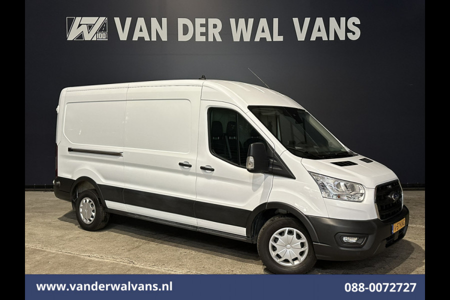 Ford Transit 2.0 TDCI 131pk L3H2 Euro6 Airco | Camera | Navigatie | Apple Carplay | Cruisecontrol | Stoelverwarming Android Auto, Verwarmde voorruit, Parkeersensoren, Bijrijdersbank