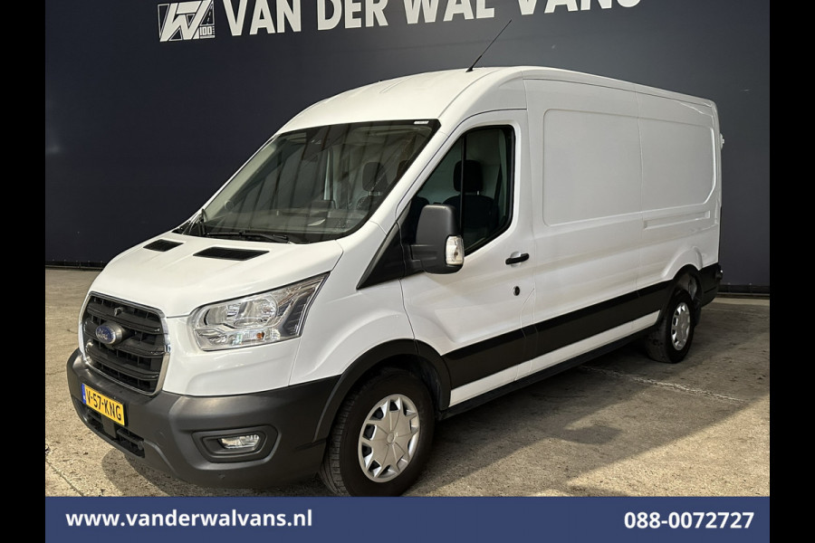 Ford Transit 2.0 TDCI 131pk L3H2 Euro6 Airco | Camera | Navigatie | Apple Carplay | Cruisecontrol | Stoelverwarming Android Auto, Verwarmde voorruit, Parkeersensoren, Bijrijdersbank