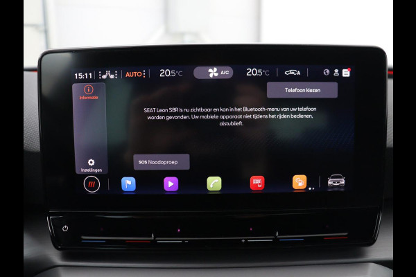 Seat Leon 1.0 TSI FR Launch Edition | Trekhaak | Stoelverwarming | Camera | Keyless | Adaptive cruise | Carplay | Dodehoek detectie | Navigatie | Park Assist | Climate control | Sfeerverlichting