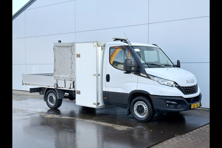 Iveco Daily 35S16 2.3 Automaat Open Laadbak Airco Adaptieve Cruise Control Standkachel 3.5t Trekhaak Navigatie Camera Pickup Pritische
