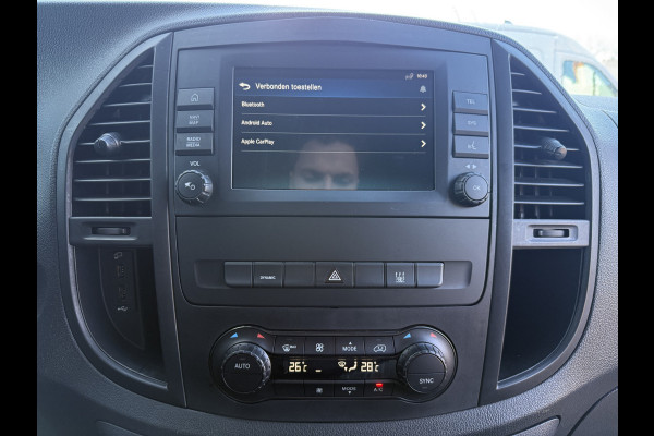 Mercedes-Benz eVito 112 66kWh 280km WLTP 94.7% (SOH) Snelladen LED L2H1 Climate Control Cruise Control Carplay Camera Stoelverwarming