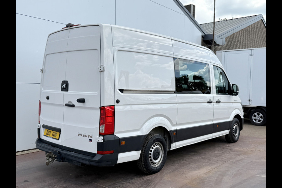 MAN TGE 3.140 2.0 TDI L3H3 Dubbele Cabine 7 Stoelen Mixto DoKa Airco Cruise Control Trekhaak Carplay Navigatie