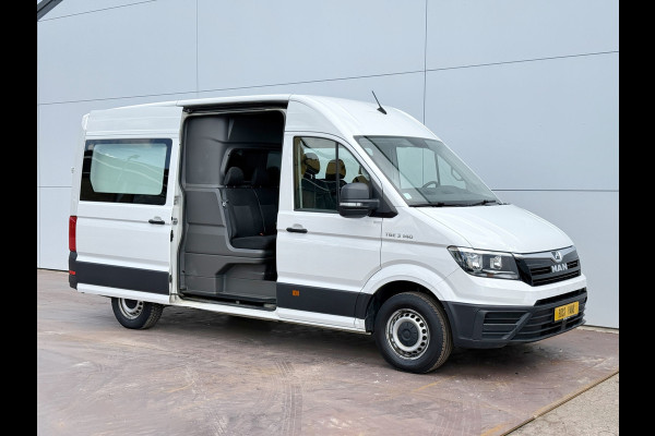 MAN TGE 3.140 2.0 TDI L3H3 Dubbele Cabine 7 Stoelen Mixto DoKa Airco Cruise Control Trekhaak Carplay Navigatie