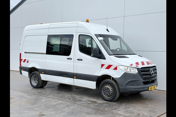 Mercedes-Benz Sprinter 514 2.2 CDI L2H2 Dubbele Cabine DoKa Mixto Dubbellucht Brandstoftank Climate Control Cruise Control Carplay Trekhaak Camera