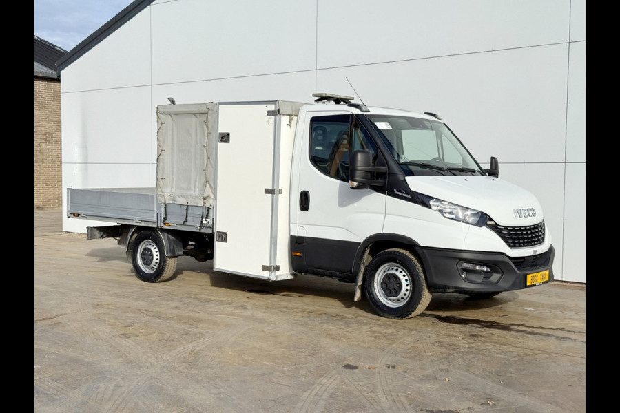 Iveco Daily 35S16 2.3 Automaat Open Laadbak Airco Adaptieve Cruise Control Standkachel 3.5t Trekhaak Navigatie Camera Pickup Pritische