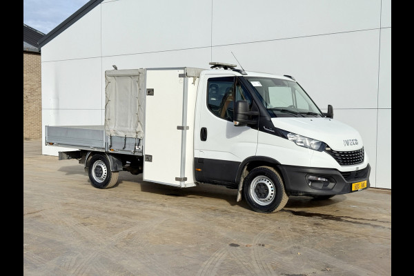 Iveco Daily 35S16 2.3 Automaat Open Laadbak Airco Adaptieve Cruise Control Standkachel 3.5t Trekhaak Navigatie Camera Pickup Pritische