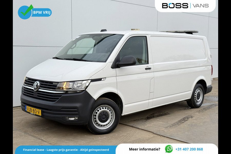 Volkswagen Transporter 2.0 TDI 150PK Automaat L2H1 Airco Cruise Control Trekhaak Carplay Navigatie 3 Stoelen Parkeersensoren