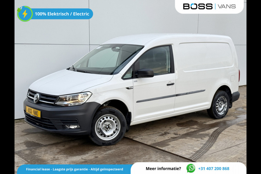 Volkswagen E-Caddy 113PK L2H1 Elektrisch Caddy ABT Maxi 37,3kWh 159km WLTP Trekhaak Airco Stoelverwarming Parkeersensoren Achter