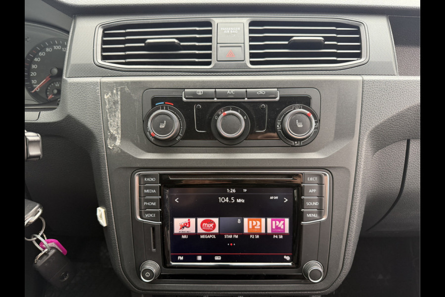 Volkswagen E-Caddy 113PK L2H1 Elektrisch Caddy ABT Maxi 37,3kWh 159km WLTP Trekhaak Airco Stoelverwarming Parkeersensoren Achter