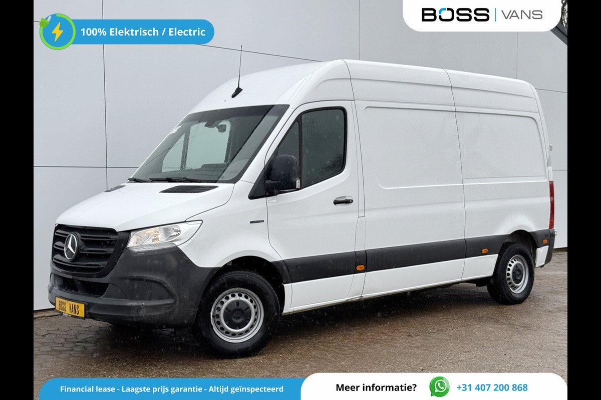 Mercedes-Benz eSprinter 312 ALL-IN PRIJS 93.2% (SOH) L2H2 55kWh 168km WLTP 80kw Snelladen Climate Control Camera Stoelverwarming Laadkabel