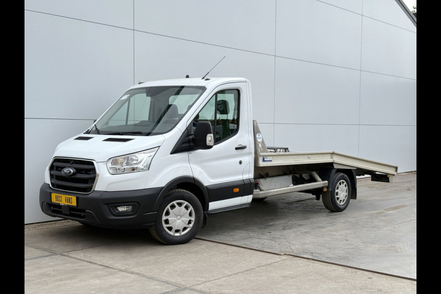 Ford Transit 350 2.0 TDCI 130PK Autotransporter Ambulance Abschleppwagen Winde Oprijwagen Lier Airco Cruise Control