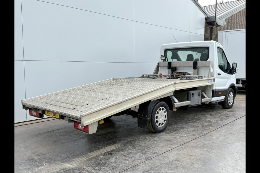 Ford Transit 350 2.0 TDCI 130PK Autotransporter Ambulance Abschleppwagen Winde Oprijwagen Lier Airco Cruise Control
