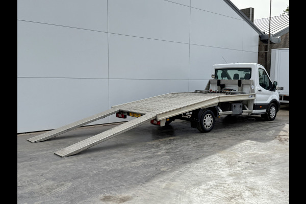 Ford Transit 350 2.0 TDCI 130PK Autotransporter Ambulance Abschleppwagen Winde Oprijwagen Lier Airco Cruise Control