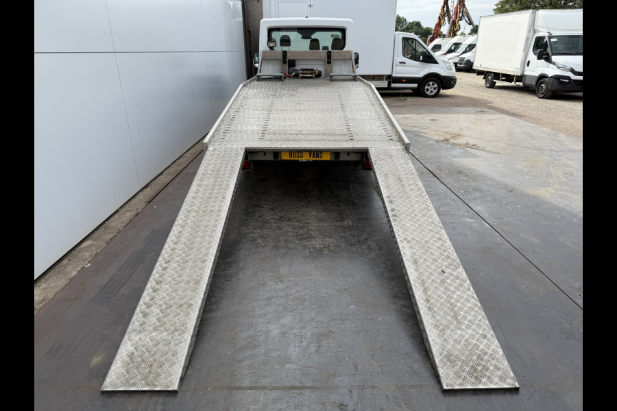 Ford Transit 350 2.0 TDCI 130PK Autotransporter Ambulance Abschleppwagen Winde Oprijwagen Lier Airco Cruise Control