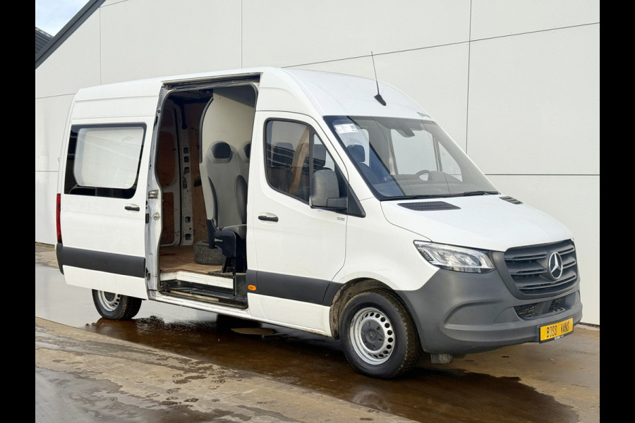 Mercedes-Benz Sprinter 314 2.2 CDI Automaat L2H2 LED Dubbele Cabine Cruise Control Climate Control Carplay Camera Trekhaak 7 Stoelen