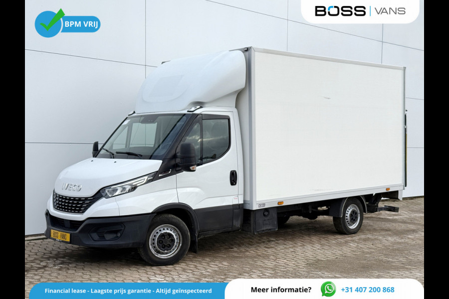 Iveco Daily 35S18 3.0 Automaat Laadklep LED Climate Bakwagen Meubelbak Koffer Control Adaptieve Cruise Control Standkachel Camera Navigatie