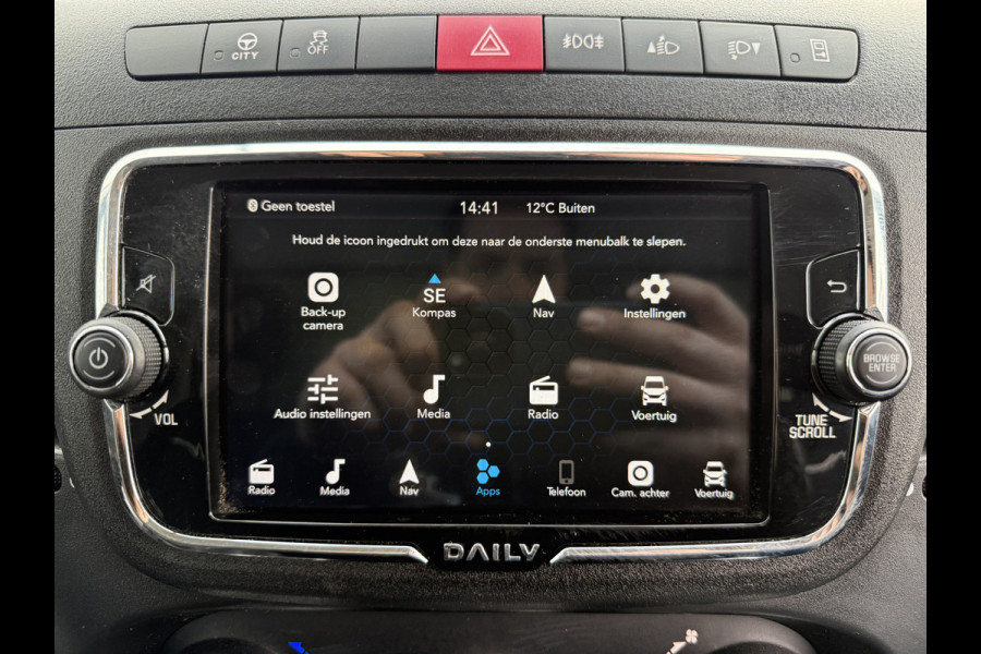 Iveco Daily 35S18 3.0 Automaat Laadklep LED Climate Bakwagen Meubelbak Koffer Control Adaptieve Cruise Control Standkachel Camera Navigatie