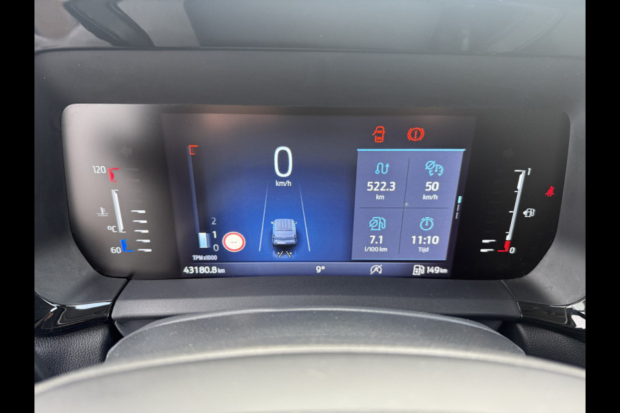 Ford Transit Courier 1.0 EcoBoost 100PK **Benzine** Climate Control Cruise Lane assist Carplay Camera Stuur- en Stoelverwarming Parkeersensoren voor achter