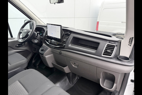 Ford E-Transit 68 KWH Kipper Elektrisch  334KM WLTP Snelladen Tipper Benne Climate Control Cruise Control Apple Carplay Stoelverwarming Navigatie Camera