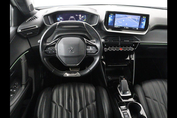Peugeot e-2008 EV GT Pack 50 kWh | 3 Fase | Panoramadak | Stoelverwarming | Adaptive cruise | Leder | Carplay | Keyless | Camera | Full LED | Navigatie | Climate control | Dodehoek detectie