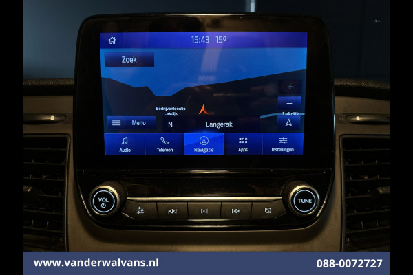 Ford Transit Custom 2.0 TDCI 131pk L2H1 Euro6 Airco | Camera | Navigatie | LED | Cruisecontrol Verwarmde Voorruit, Parkeersensoren, Bijrijdersbank, 2800kg trekvermogen