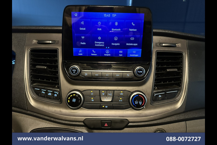 Ford Transit Custom 2.0 TDCI 131pk L2H1 Euro6 Airco | Camera | Navigatie | LED | Cruisecontrol Verwarmde Voorruit, Parkeersensoren, Bijrijdersbank, 2800kg trekvermogen