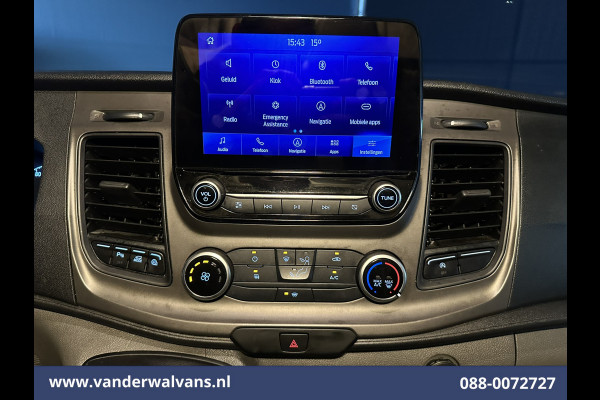 Ford Transit Custom 2.0 TDCI 131pk L2H1 Euro6 Airco | Camera | Navigatie | LED | Cruisecontrol Verwarmde Voorruit, Parkeersensoren, Bijrijdersbank, 2800kg trekvermogen