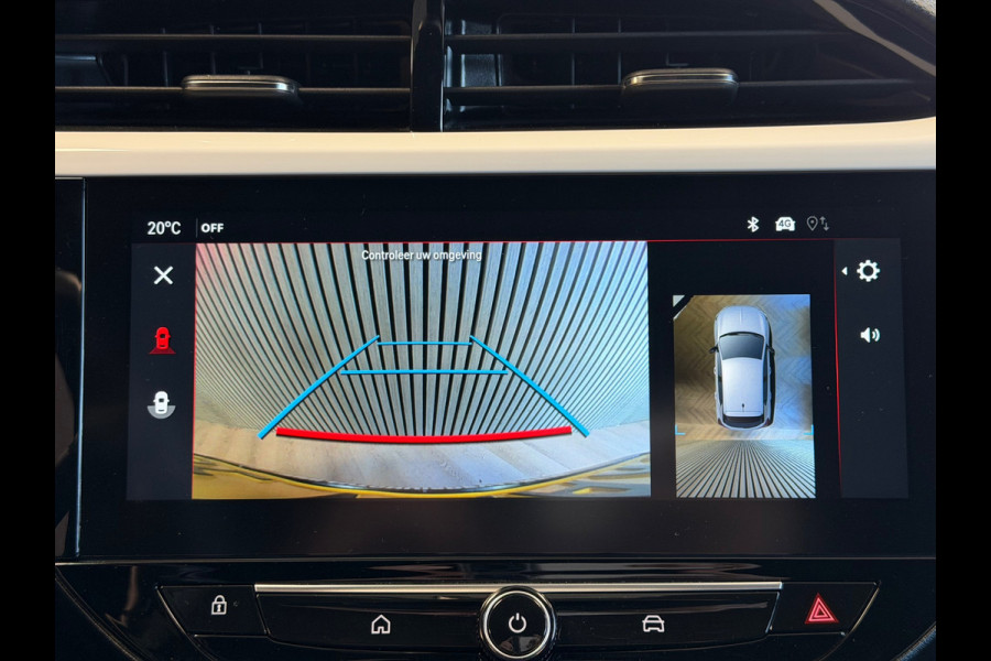 Opel Corsa 1.2 TURBO GS 360 CAMERA PDC VOOR EN ACHTER NAVI STOELVERWARMING STUURVERWARMING DODEHOEKBEWAKING LANE ASSIST