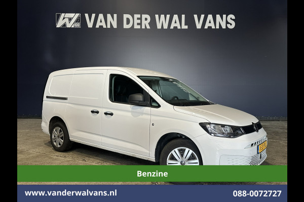 Volkswagen Caddy Cargo Maxi 1.5 TSI 116pk Benzine motor L2H1 Fabrieksgarantie Euro6 Airco | Camera | Apple Carplay Bumper in de kleur, Android Auto, Zijdeur