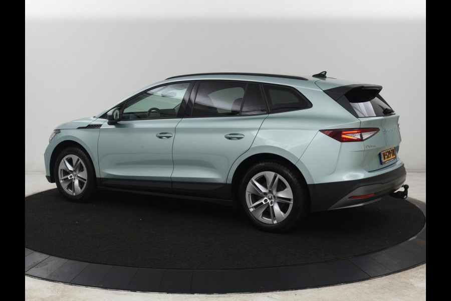Škoda ENYAQ iV 60 | SOH 91% | Trekhaak | Stoelverwarming | Camera | Sportstuur | Carplay | Navigatie | Cruise control | Full LED | Half leder | DAB | Parkeerhulp | Sfeerverlichting | Climate control