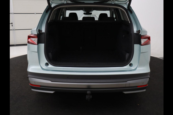 Škoda ENYAQ iV 60 | SOH 91% | Trekhaak | Stoelverwarming | Camera | Sportstuur | Carplay | Navigatie | Cruise control | Full LED | Half leder | DAB | Parkeerhulp | Sfeerverlichting | Climate control