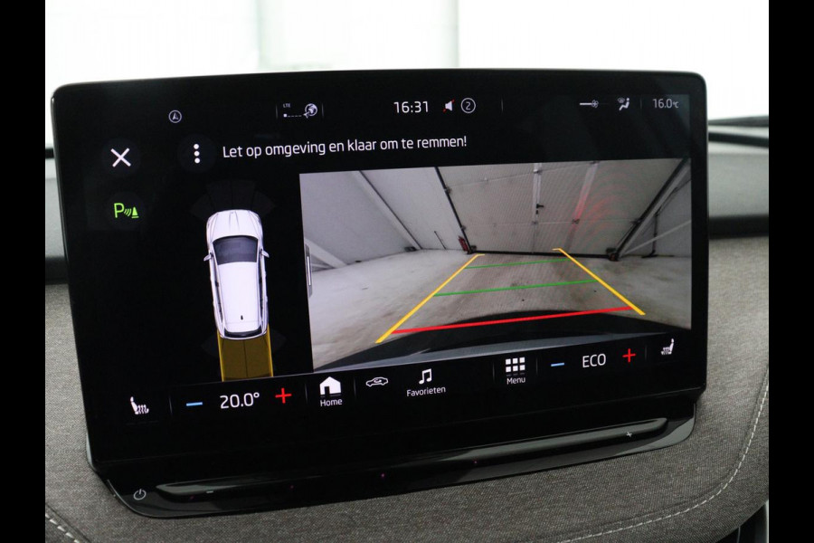 Škoda ENYAQ iV 60 | SOH 91% | Trekhaak | Stoelverwarming | Camera | Sportstuur | Carplay | Navigatie | Cruise control | Full LED | Half leder | DAB | Parkeerhulp | Sfeerverlichting | Climate control