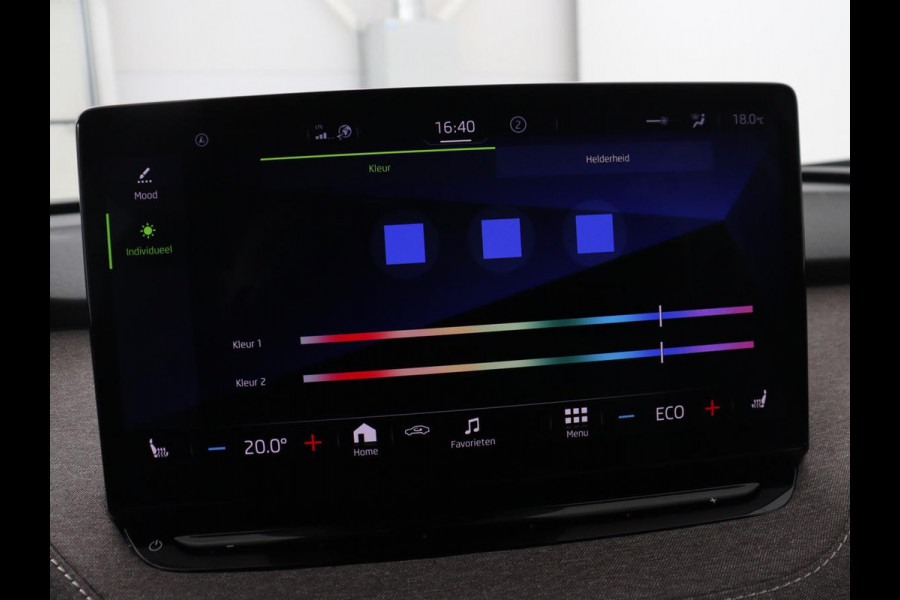 Škoda ENYAQ iV 60 | SOH 91% | Trekhaak | Stoelverwarming | Camera | Sportstuur | Carplay | Navigatie | Cruise control | Full LED | Half leder | DAB | Parkeerhulp | Sfeerverlichting | Climate control