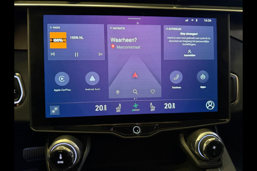 Lynk & Co 01 1.5 Nieuw Trekhaak stoel/stuur verwarming 1 Jaar Bovag Garantie