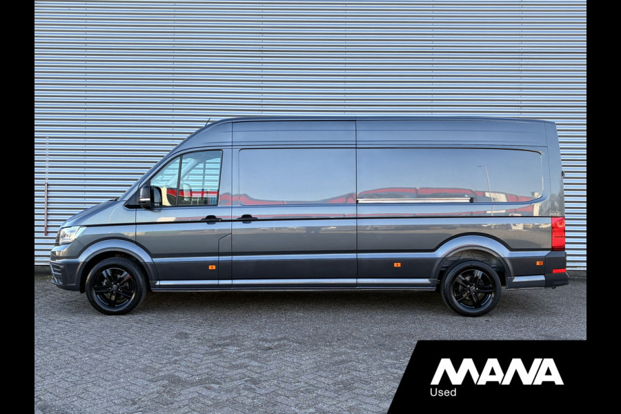 Volkswagen Crafter 2.0TDI 177PK L4H3 Automaat LED Leer Cruise Carplay Lederen bekleding Dubbele schuifdeur Camera