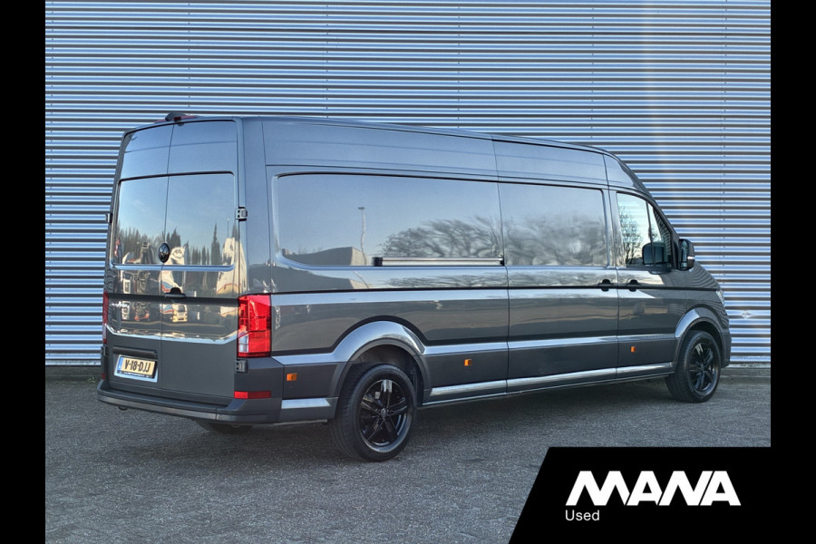 Volkswagen Crafter 2.0TDI 177PK L4H3 Automaat LED Leer Cruise Carplay Lederen bekleding Dubbele schuifdeur Camera