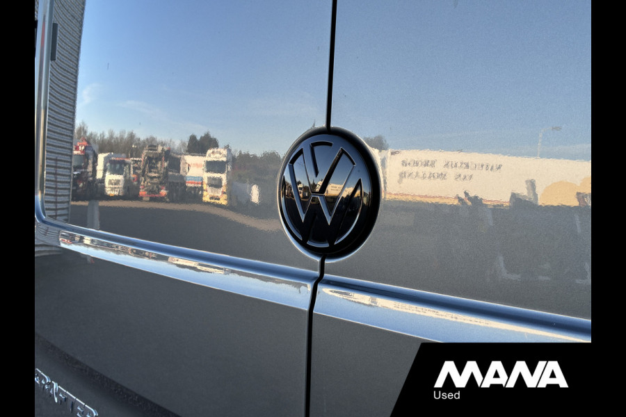 Volkswagen Crafter 2.0TDI 177PK L4H3 Automaat LED Leer Cruise Carplay Lederen bekleding Dubbele schuifdeur Camera