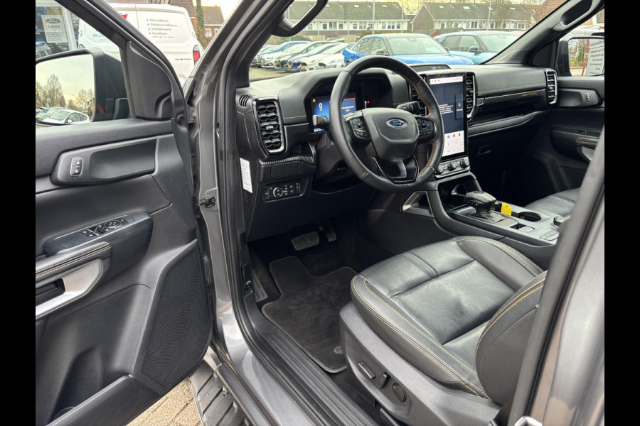 Ford Ranger 2.0 Super Cab EcoBlue Wildtrak | SCI | 204pk Automaat | Trekhaak | Lederen Bekleding | Rollertop | 3.500kg Trekgewicht | Adaptieve Cruise