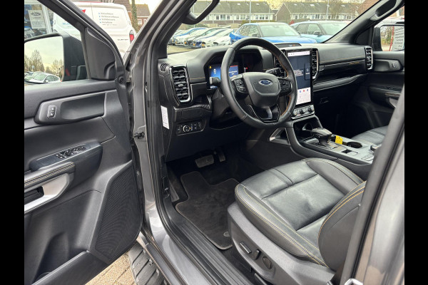 Ford Ranger 2.0 Super Cab EcoBlue Wildtrak | SCI | 204pk Automaat | Trekhaak | Lederen Bekleding | Rollertop | 3.500kg Trekgewicht | Adaptieve Cruise