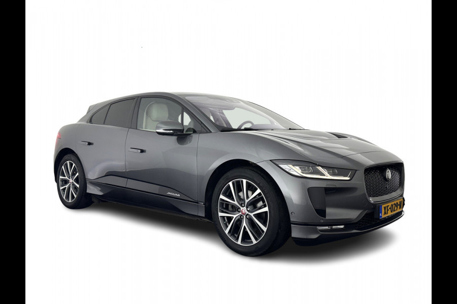Jaguar I-PACE EV400 First Edition 90 kWh *PANO | LEATHER | MATRIX-LED | MERIDIAN | TOPVIEW | BLINDSPOT | MEMORY-PACK | DIGI-COCKPIT | KEYLESS | HEAD-UP | NAVI-FULLMAP | HEATED-SPORTSEATS | DAB+ | AMBIENTLIGHT | TOWBAR | 20"ALU*
