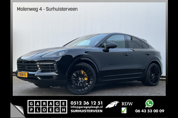 Porsche Cayenne Coupé 3.0 E-Hybrid PHEV 360° Pano SportChrono Luchtvering Bose Carplay Leer Memory UITSTRALING!