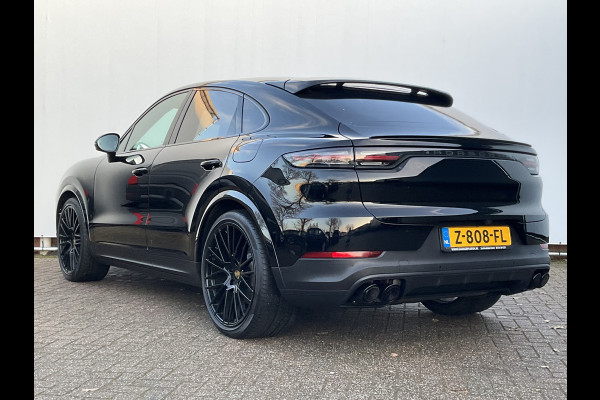 Porsche Cayenne Coupé 3.0 E-Hybrid PHEV 360° Pano SportChrono Luchtvering Bose Carplay Leer Memory UITSTRALING!