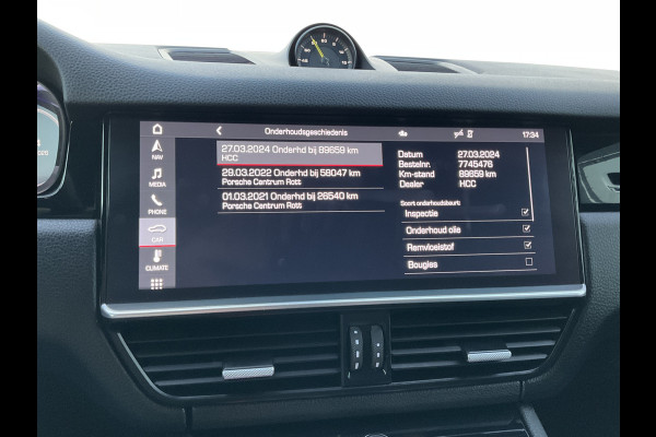 Porsche Cayenne Coupé 3.0 E-Hybrid PHEV 360° Pano SportChrono Luchtvering Bose Carplay Leer Memory UITSTRALING!