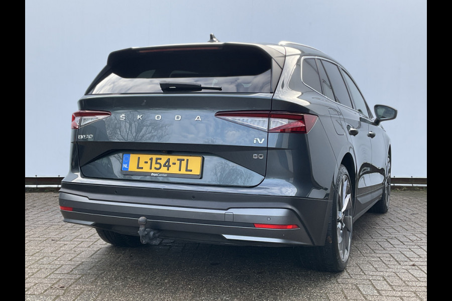 Škoda ENYAQ iV 80 First Edition Elek.Trekhaak Memory Leer Stoelverw Camera SOH 86%