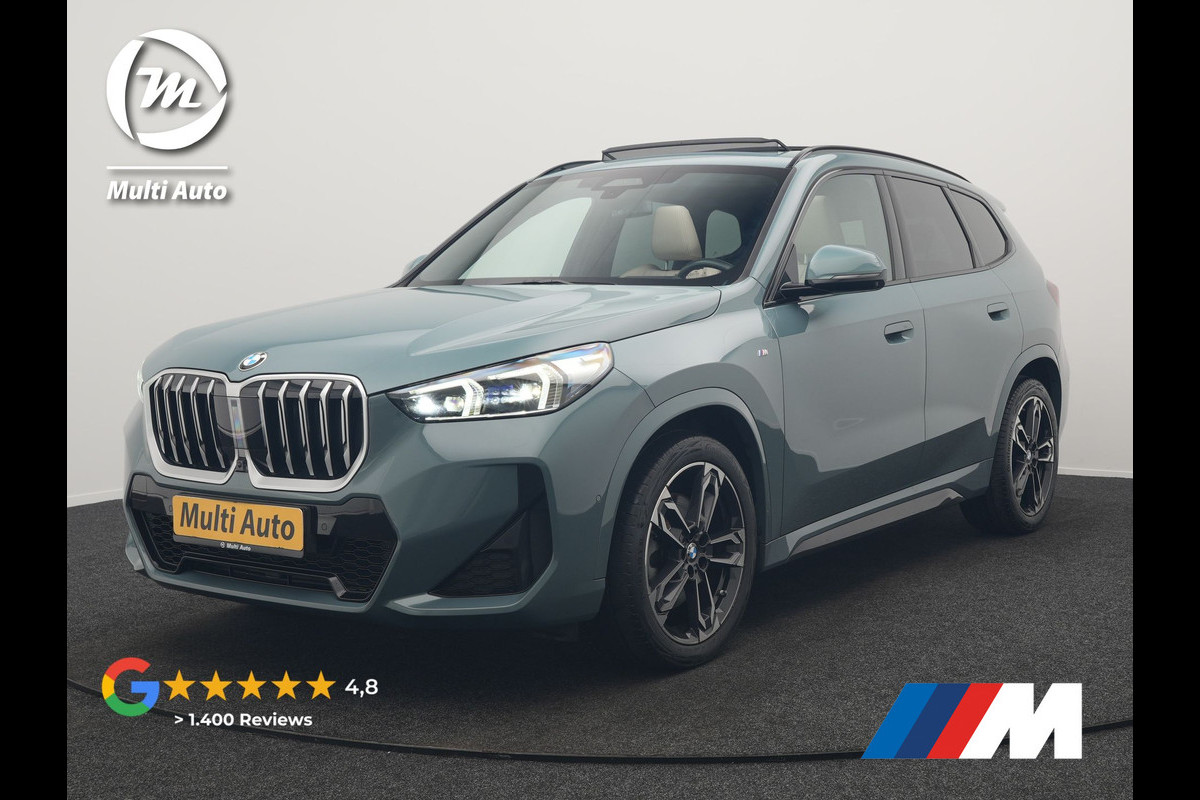 BMW X1 xDrive23i M Sport 204pk Dealer O.H | Panodak | Adaptive Cruise | Lederen Sportstoelen Massage & Memory | Head Up | 360 Camera | Harman Kardon | Widescreen Navi | Parkassist | Keyless | 19"L.M | Apple Carplay |